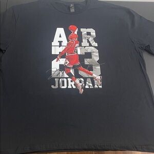 Gildan Black Air Jordan Graphic Tee